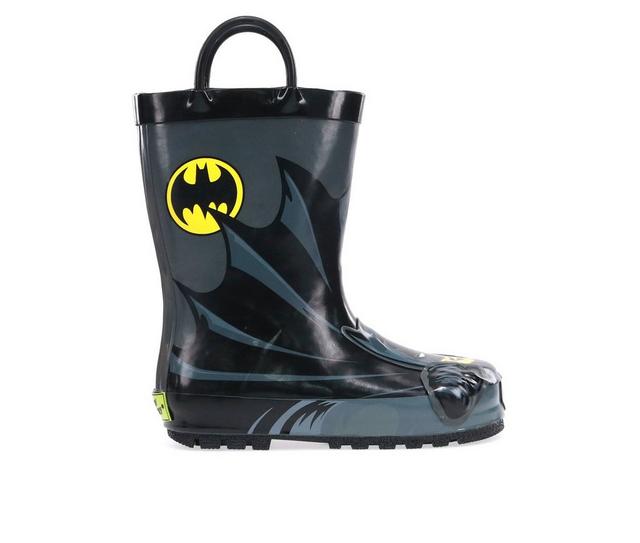 Boys' Western Chief Toddler Batman Everlasting Rain Boots in Black color