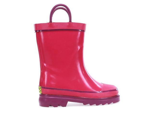 Kids' Western Chief Little Kid & Big Kid Firechief 2 Rain Boots in Pink color