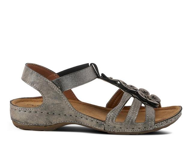 Women's Flexus Adede Sandals in Pewter color