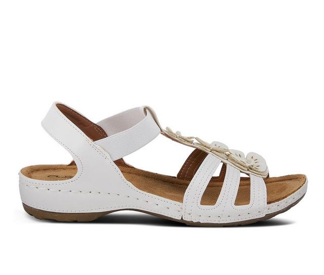 Women's Flexus Adede Sandals in White color