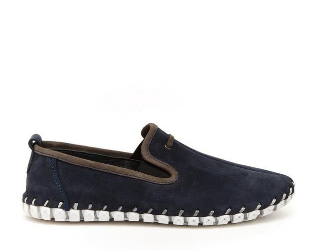 Men's Jambu Fresh Air Slip-On Shoes in Navy color