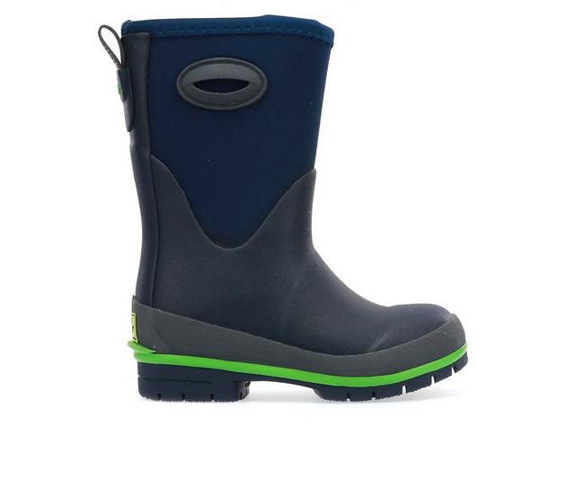 Boys' Western Chief Toddler & Little Kid Neoprene Rain Boots in Navy color