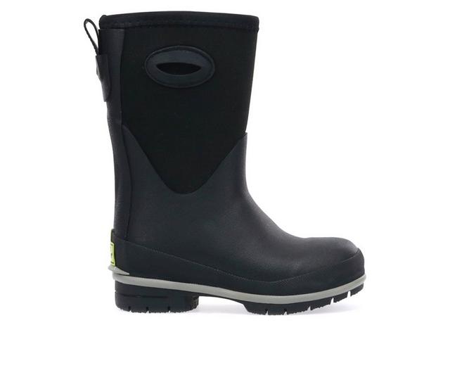 Boys' Western Chief Little Kid & Big Kid Neoprene Rain Boots in Black color