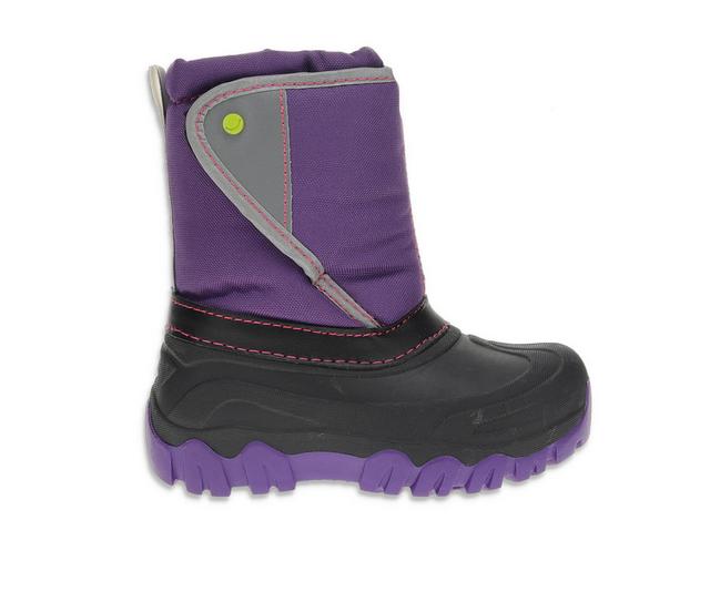 Girls' Western Chief Toddler & Little Kid Selah Winter Boots in Purple color