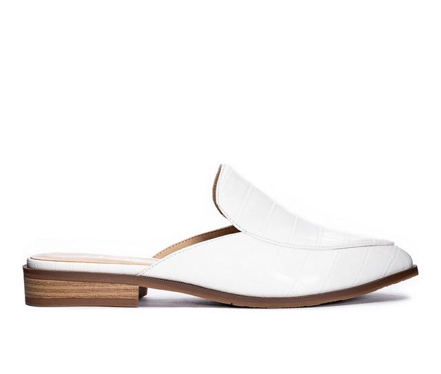 Women's CL By Laundry Freshest Mules in White color