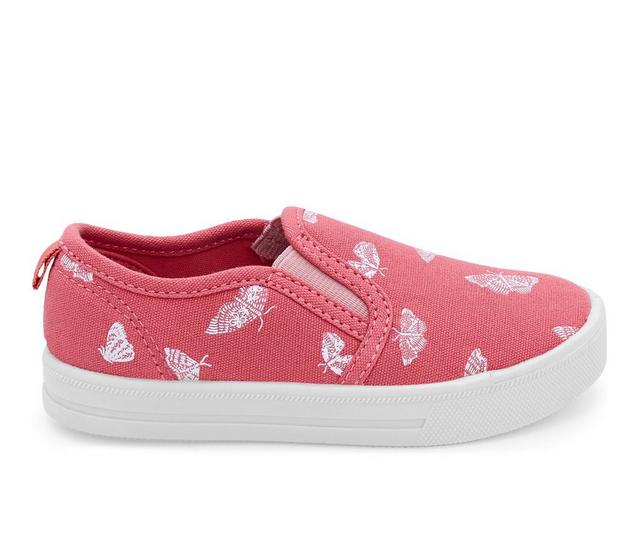 Girls' OshKosh B'gosh Toddler & Little Kid Maeve Slip Ons in Cherry color