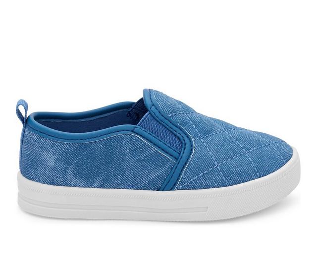 Girls' OshKosh B'gosh Toddler & Little Kid Maeve Slip Ons in Denim color