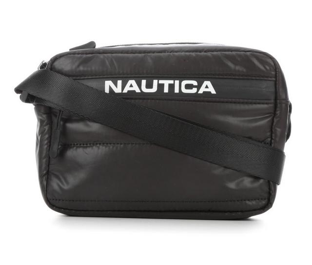 Nautica Camera Crossbody Handbag in Black color
