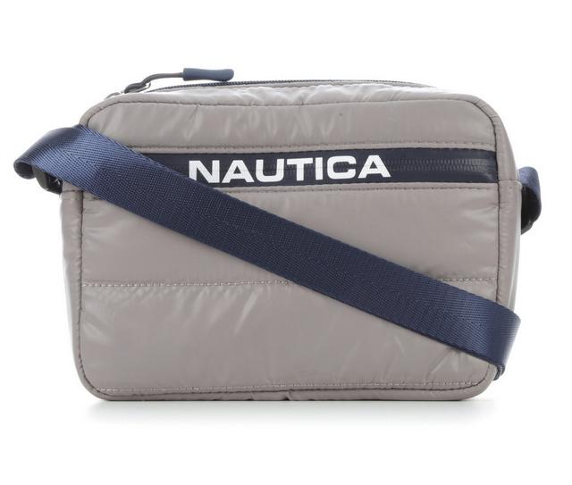 Nautica Camera Crossbody Handbag in Dove color