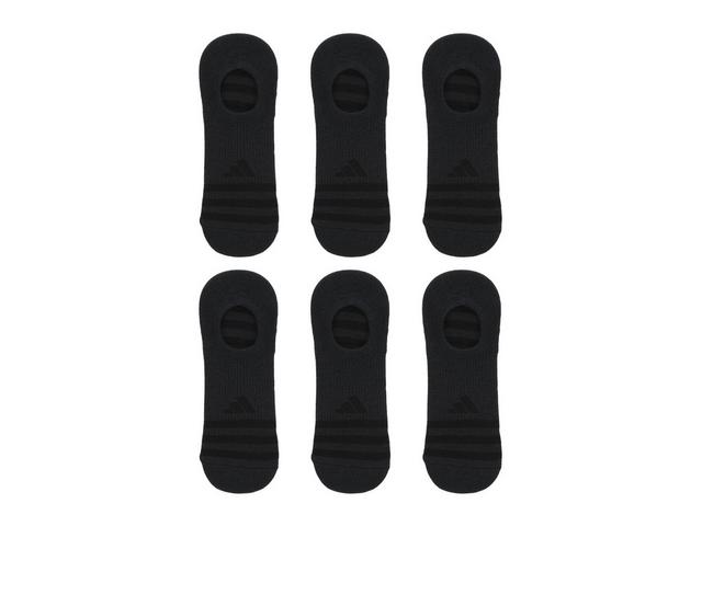 Adidas 6p Mens Superlite Liner Socks in Black 24 color