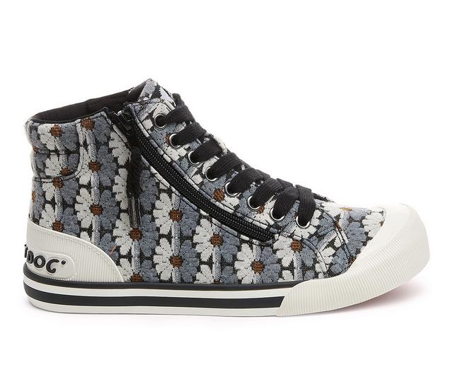Women's Rocket Dog Jazzin Hi Sneakers in Black Multi 3 color