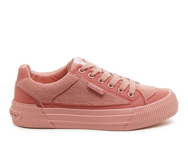 Women's Rocket Dog Cheery Platform Sneakers in Rose color