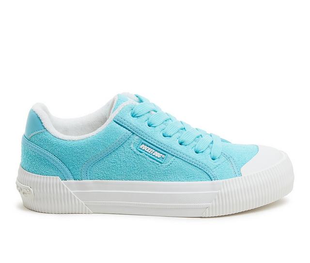 Women's Rocket Dog Cheery Platform Sneakers in Turquoise color