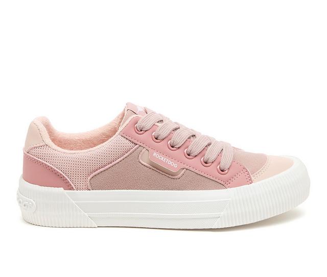 Women's Rocket Dog Cheery Platform Sneakers in Mauve Combo color