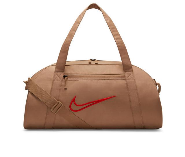 Nike Gym Club Duffel Bag in Dark Driftwood color