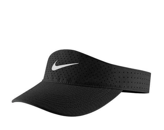 Nike Arobill Visor in Black/White color