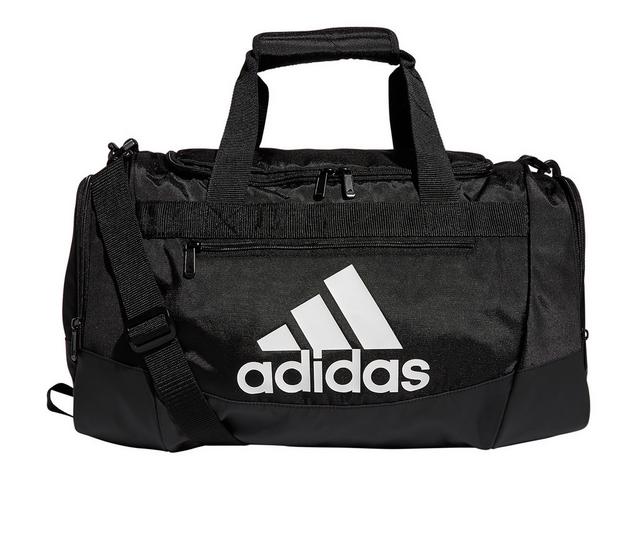 Adidas Defender IV Small Duffel Bag in Black/White color