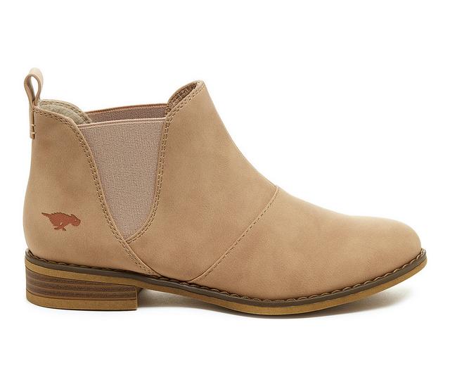 Women's Rocket Dog Maylon 2 Chelsea Boots in Camel color