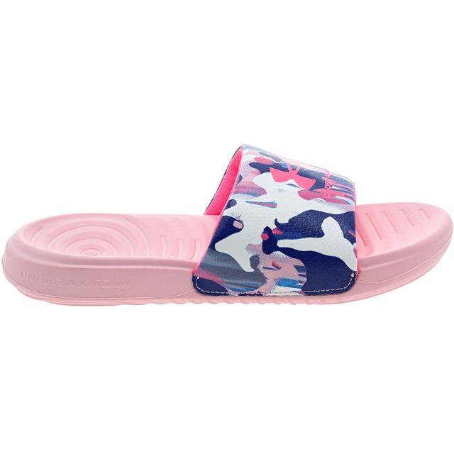 Girls' Under Armour Little Kid & Big Kid Ansa Print Sport Slides in ASST color