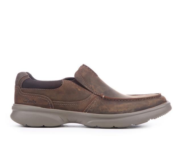 Men's Clarks Bradley Free Slip-On Shoes in Beeswax color