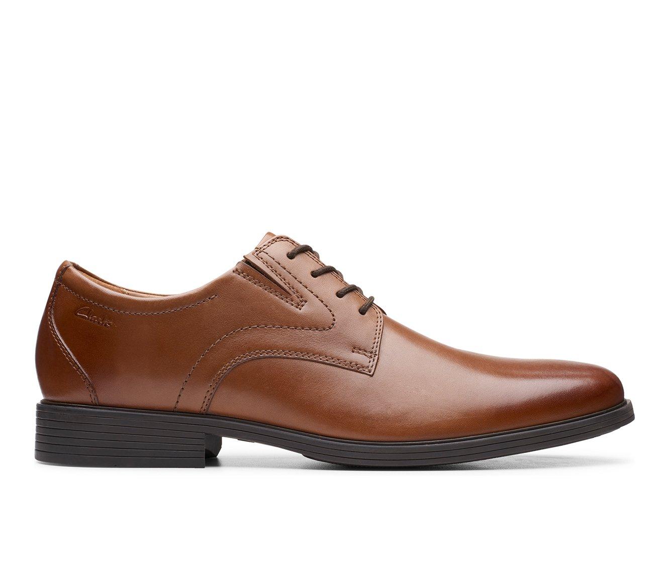 Clarks Howard Walk Mens Dark Tan Lea, 6