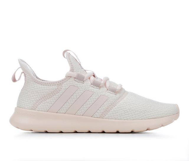 Women's Adidas Cloudfoam Pure 2.0 Sustainable Slip-On Sneakers in Blush color