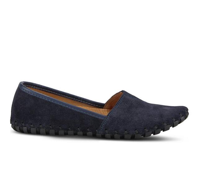 Women's SPRING STEP Kathaleta Flats in Navy color