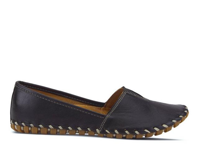 Women's SPRING STEP Kathaleta Flats in Black color