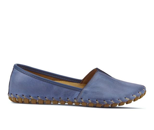 Women's SPRING STEP Kathaleta Flats in Blue color