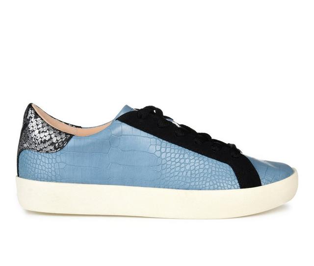 Women's Journee Collection Camila Sneakers in Blue color