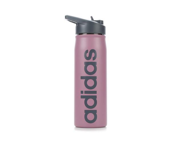 Adidas Steel Straw 600 Ml Water Bottle in Orchid/Gold color
