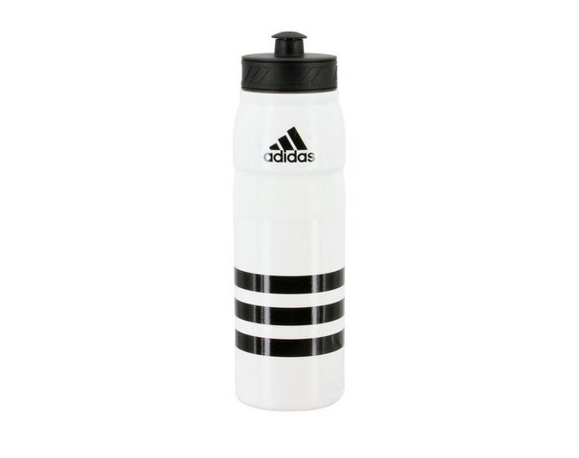 Adidas Stadium Water Bottle in White Black color