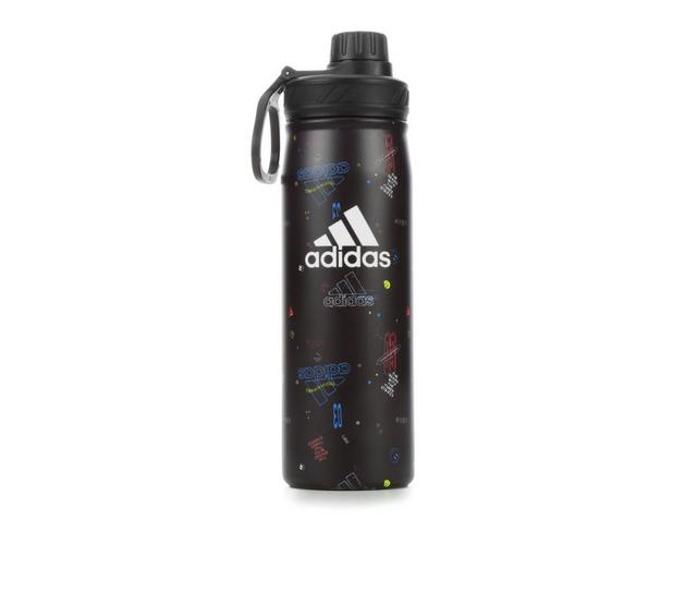 Adidas Steel Metal Twist Water Bottle in Icon/Blk/Blu color
