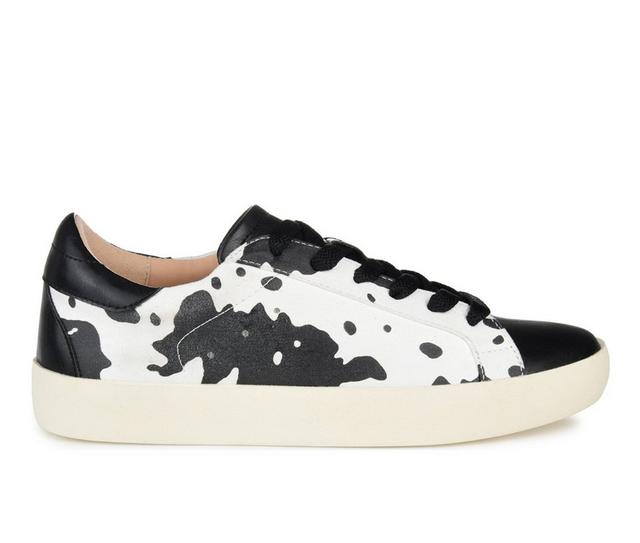 Women's Journee Collection Erica Sneakers in Animal color