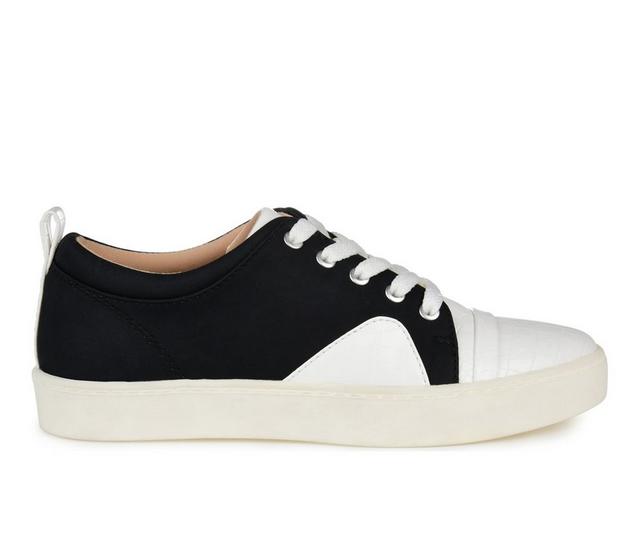 Women's Journee Collection Kyndra Sneakers in Black color