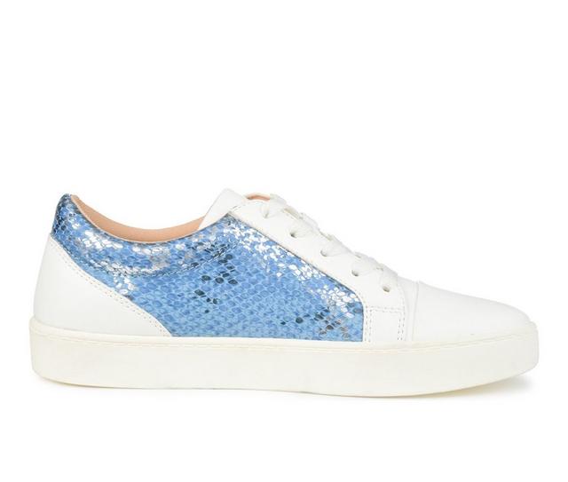 Women's Journee Collection Lynz Sneakers in Blue color