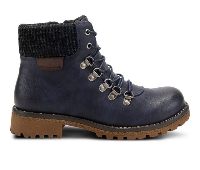 Women's Patrizia Clarris Fashion Hiking Boots in Navy color