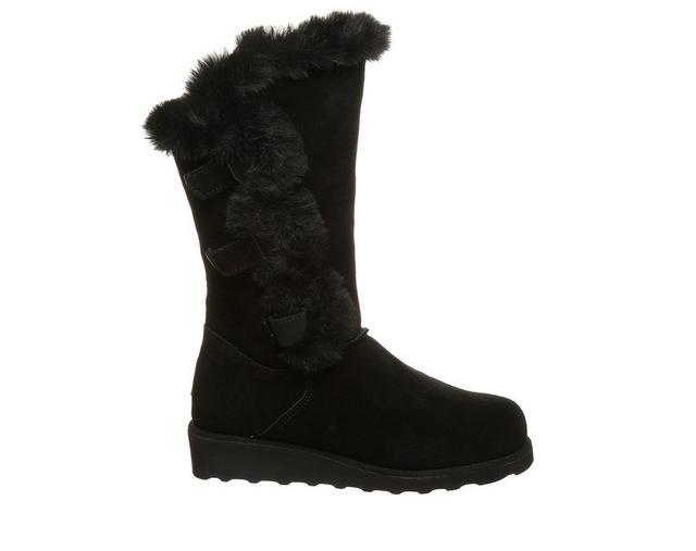 Women's Bearpaw Genevieve Winter Boots in Black II color