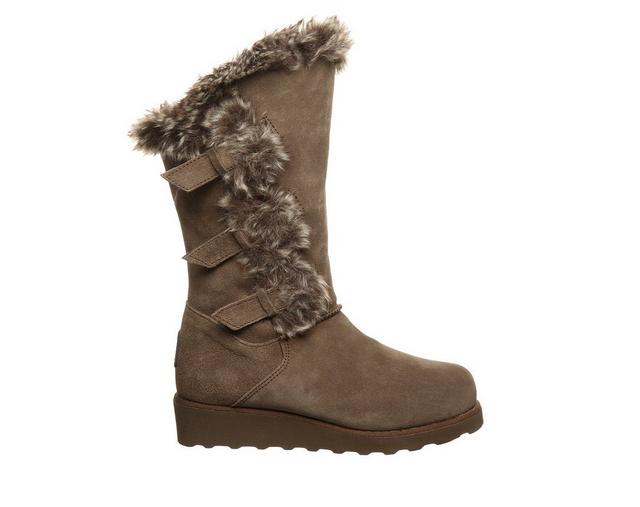 Women's Bearpaw Genevieve Winter Boots in Seal Brown color