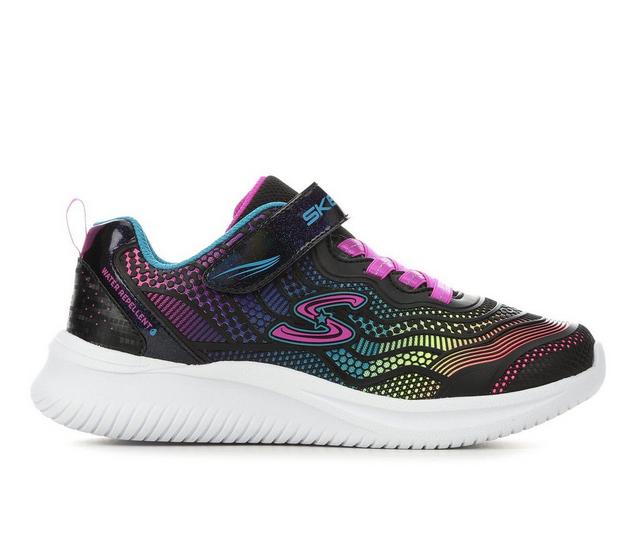 Girls' Skechers Toddler & Little Kid Jumpsters Running Shoes in Black/Multi color