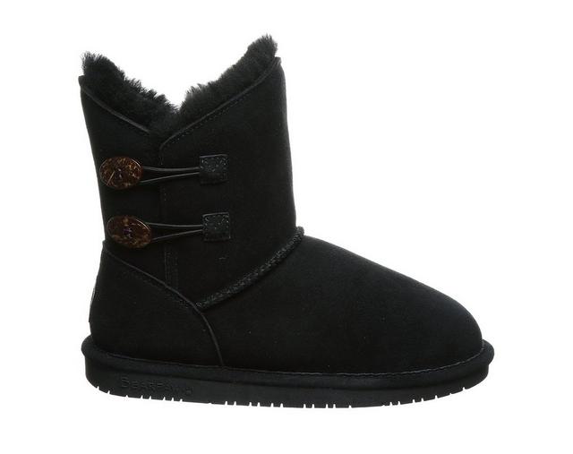 Women's Bearpaw Rosaline Winter Boots in Black II color