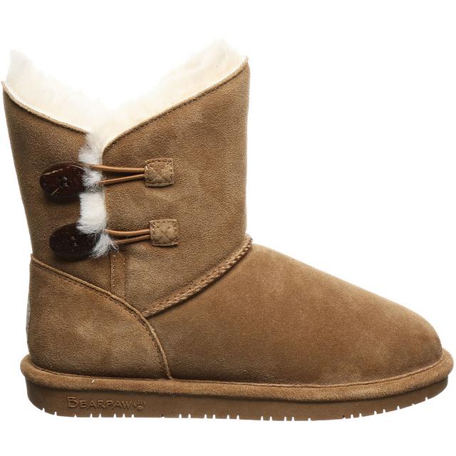 Women's Bearpaw Rosaline Winter Boots in Brown color