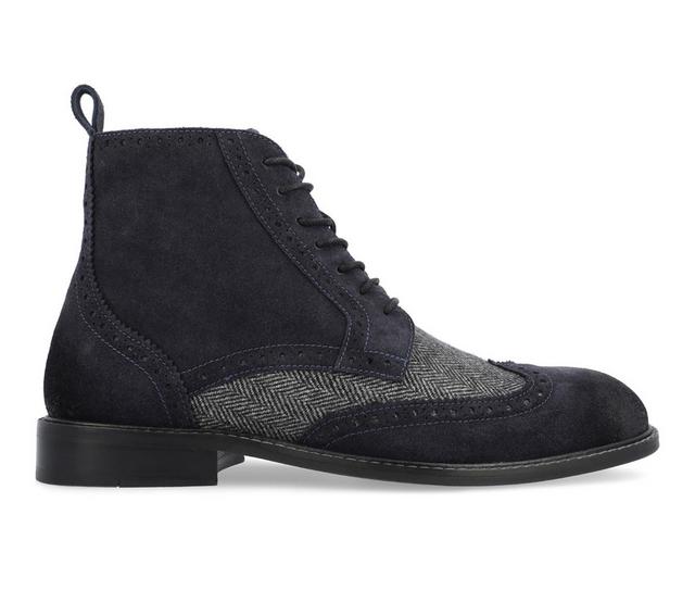 Men's Thomas & Vine Jarett Dress Boots in Navy color