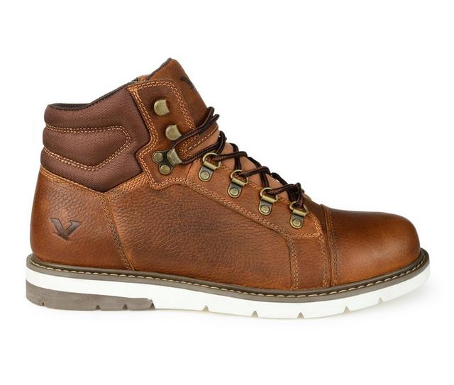 Men's Territory Atlas Casual Lace-Up Boots in Brown color