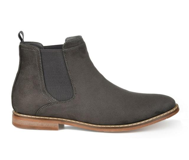 Men's Vance Co. Marshall Chelsea Boots in Grey color