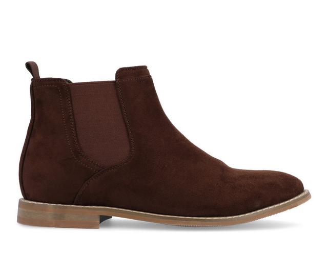 Men's Vance Co. Marshall Chelsea Boots in Brown color