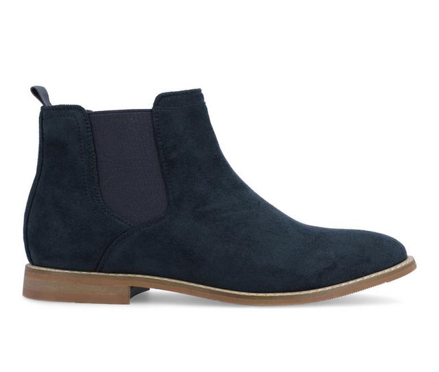 Men's Vance Co. Marshall Chelsea Boots in Blue color