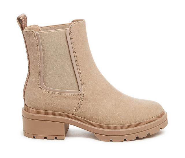 Women's Rocket Dog Iggie Chelsea Boots in Taupe color