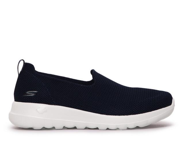 Women's Skechers Go 124187 Go Walk Joy Slip-On Shoes in Navy color