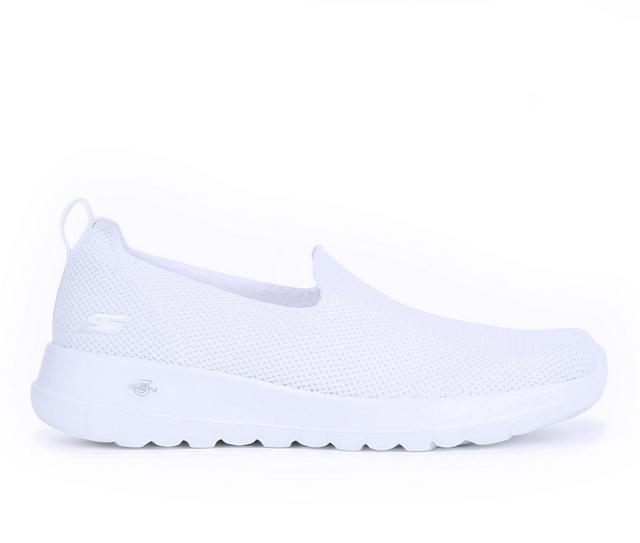 Women's Skechers Go 124187 Go Walk Joy Slip-On Shoes in White color